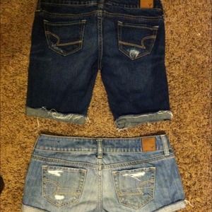 Shorts size 0 Bermudas size 00 WORN ONCE