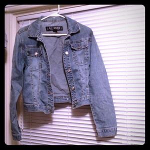 REDUCED!!! AC-3998 blue Denim jacket!!