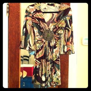 **REDUCED** SKY multi color tunic xsmall