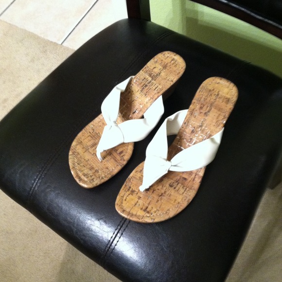 White cork sandel