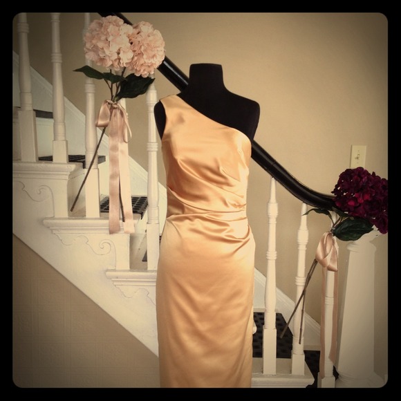 Stunning Gold Cocktail Dress