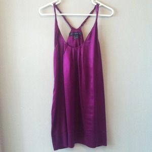 Dark Silky Fusia French Connection dress