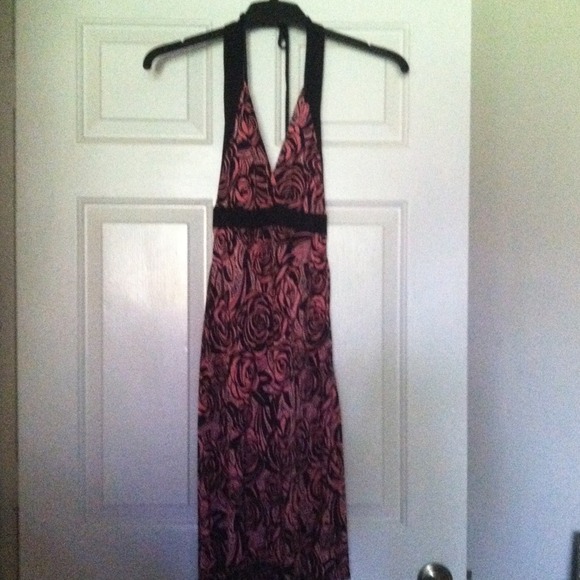 Halter Bebe dress