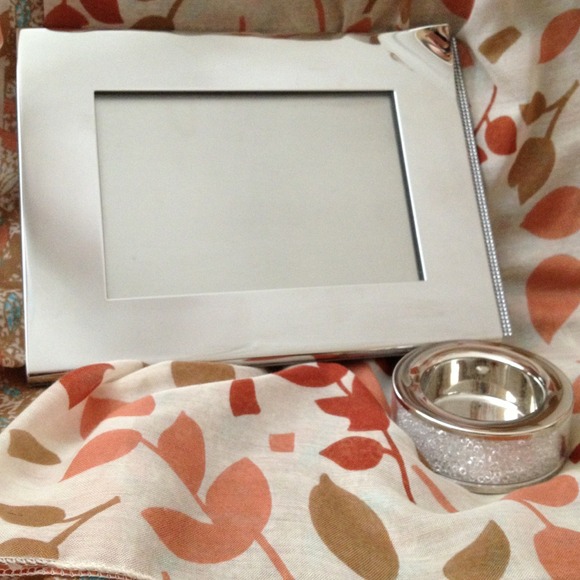 SOLD!!!! Swarovski Frame and Tea light Holder
