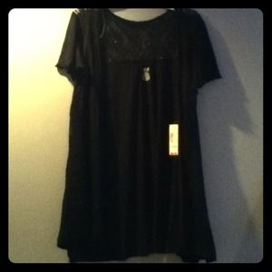 NWT Short Sleeve Lace Cardigan