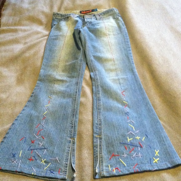 Cool hippie jeans