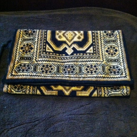 Handmade vintage clutch