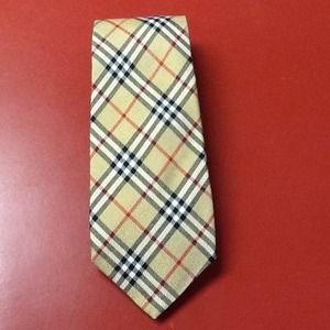 🎯Reserved🎯100% Silk Nova Check Burberrys Necktie