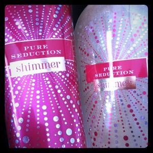 VS pure seduction shimmer lotion & mist