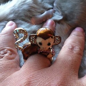 💢One Left💢Monkey Ring. Only one more left.