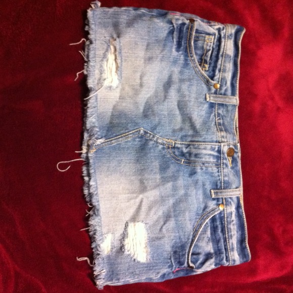 💰 SOLD 💰Victoria Secret Pink Jean skirt
