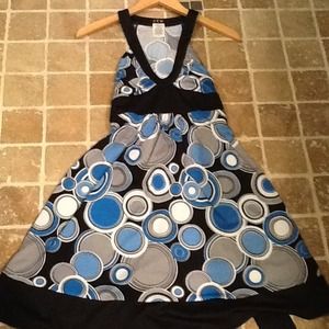 SOLD in bundle Black, blue, white, gray dress