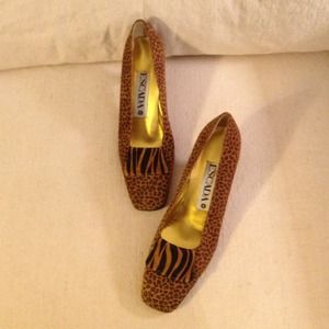 ESCADA Cheetah and Zebra Suede