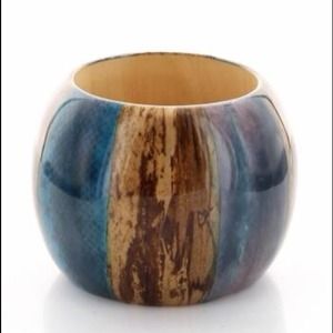 Wood bangle