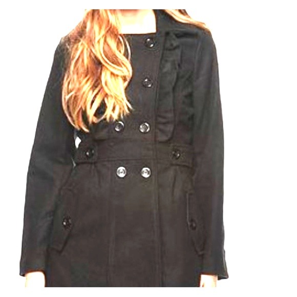 on hold for @msirish Ruffled wool coat