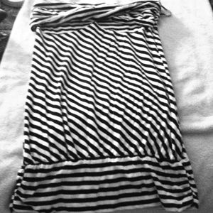 Tube top dress worn once...