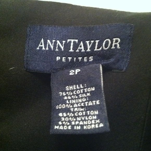 Ann Taylor Little Black Sheath Dress - Picture 4 of 4