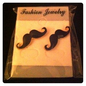 Cute Mustache Earrings