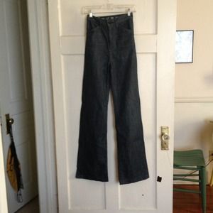 Earnest Sewn High Waist, Wide Leg Jeans