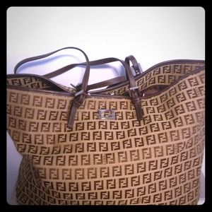 SOLD 100% Authentic Fendi Tote