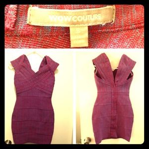 Cap sleeve Bandage Dress ***Wow Couture***