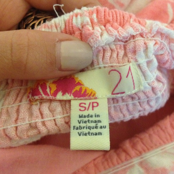 pink floral Forever 21 dress - Picture 3 of 3