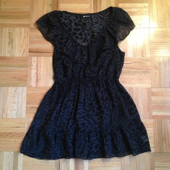Animal print top
