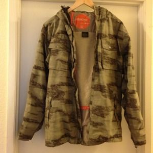 Men's Session snowboarding jacket