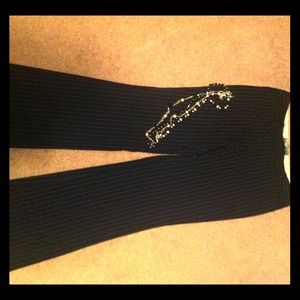 Pinstripe dress pants