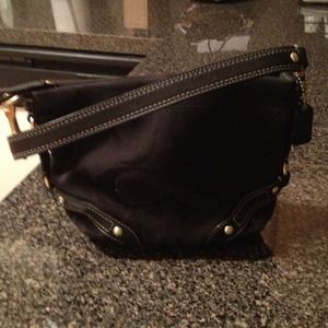 Black authentic Coach bag