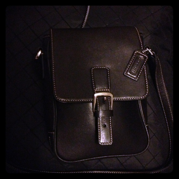Authentic Coach cross body purse
