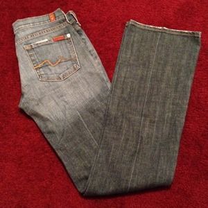 New Seven 7 For All Mankind bootcut jeans