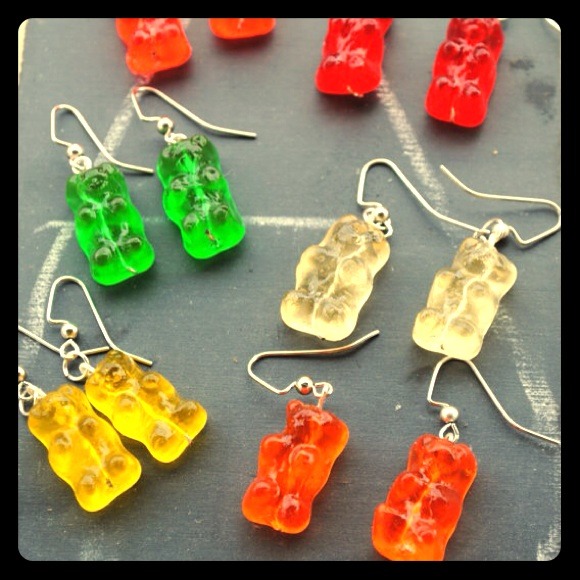 Gummy Bear Earrings
