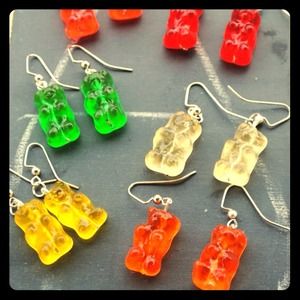 Gummy Bear Earrings