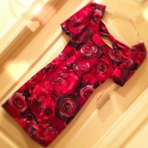 *NEW* GB pink floral cocktail dress
