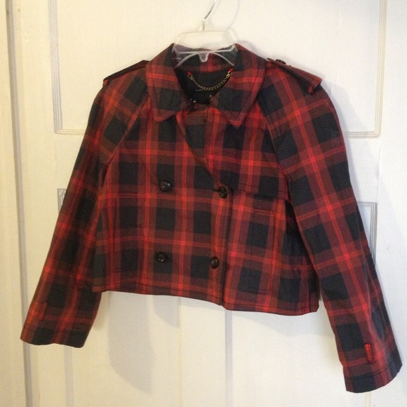 Marc by Marc Jacobs Jackets & Blazers - Marc by Marc Jacobs Plaid Swing Coat