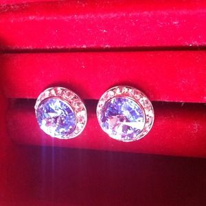 Swarovski crystal deco earrings.  New.