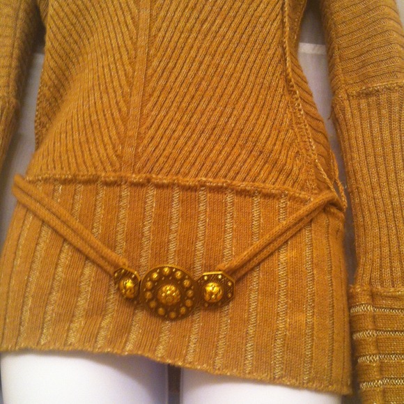 Roberto Cavalli collection mink lined sweater - Picture 3 of 4