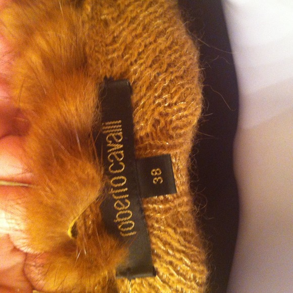 Roberto Cavalli collection mink lined sweater - Picture 4 of 4