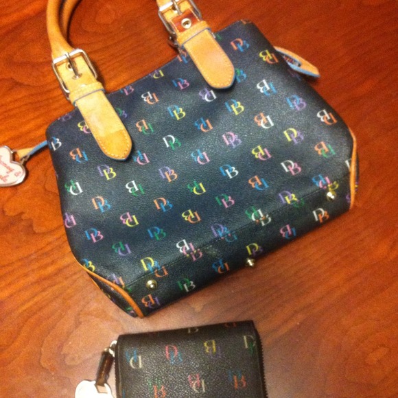 Dooney and Bourke  Handbag and matching wallet