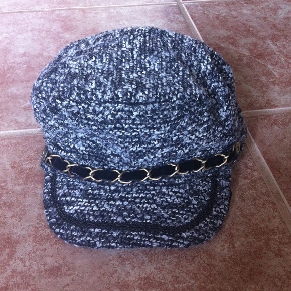 Cadet hat with chain.  New