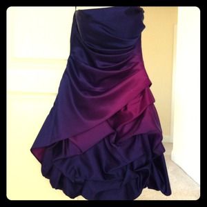 ✨Reduced✨Tube top silk dress