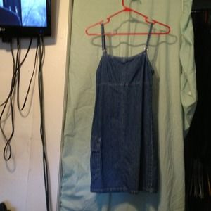 Denim dress