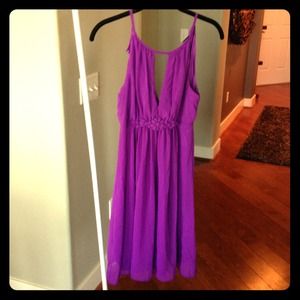 Purple dress