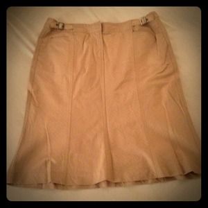 WHBM skirt, white blazer and brown blazer for $28