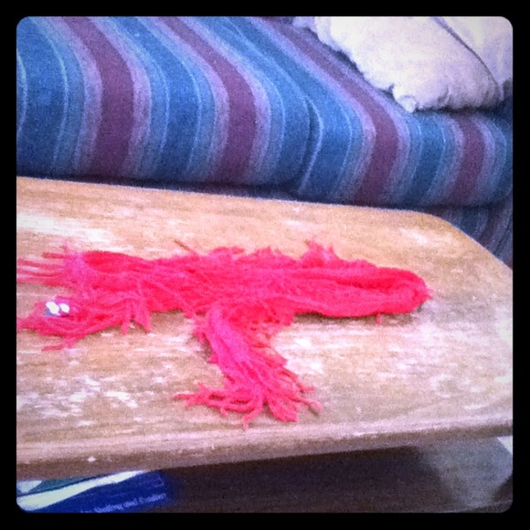 Red scarf