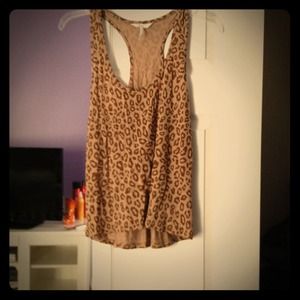 Leopard print tank