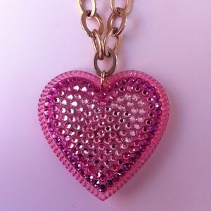 Tarina Tarantino Barbie Heart Necklace