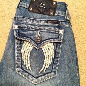 Miss Me crop jeans size 26