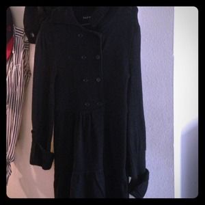 New black long cardigan sweater size small